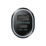 Laptop, Telefoane si Tablete - Telefoane mobile si accesorii - Accesorii Telefoane - Incarcatoare telefoane - Incarcator auto Samsung Fast Charge, 25W, Dual Port, Negru, ATX-BBL7122 - Infinity.ro