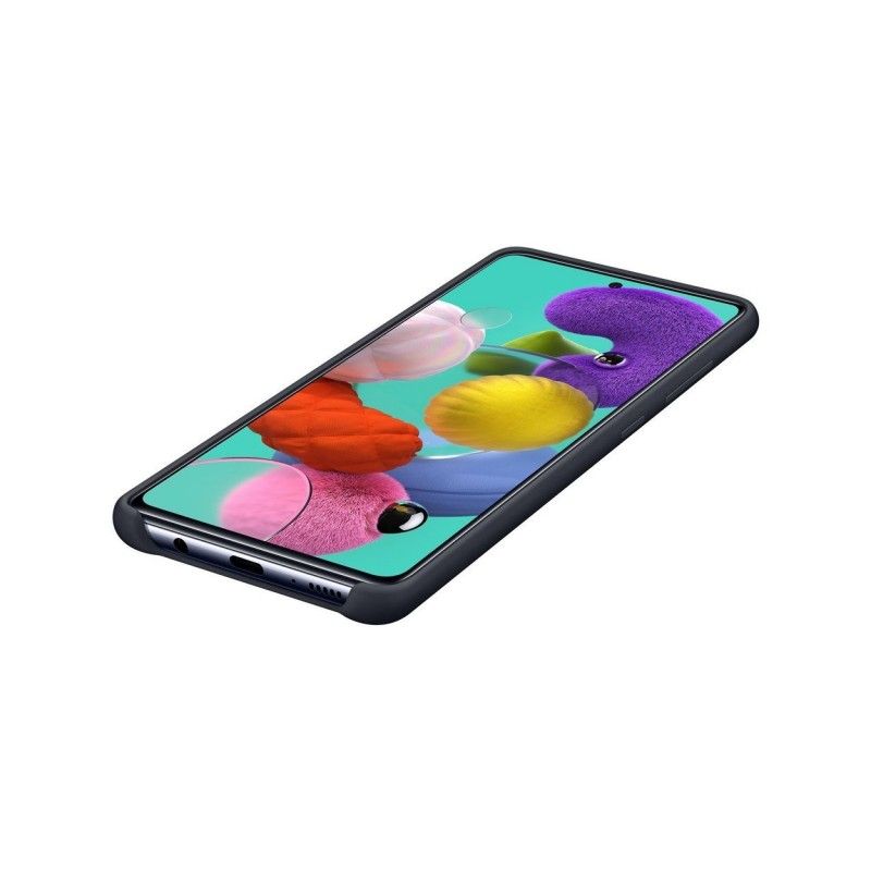 Laptop, Telefoane si Tablete - Telefoane mobile si accesorii - Accesorii Telefoane - Huse telefoane - Husa protectie spate silicon soft, pentru Samsung Galaxy A51, bumper ultraslim, negru, BBL1557 - Infinity.ro