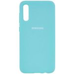 Laptop, Telefoane si Tablete - Telefoane mobile si accesorii - Accesorii Telefoane - Huse telefoane - Husa protectie spate silicon, pentru Samsung Galaxy A50, bumper ultraslim, Bleu - Infinity.ro