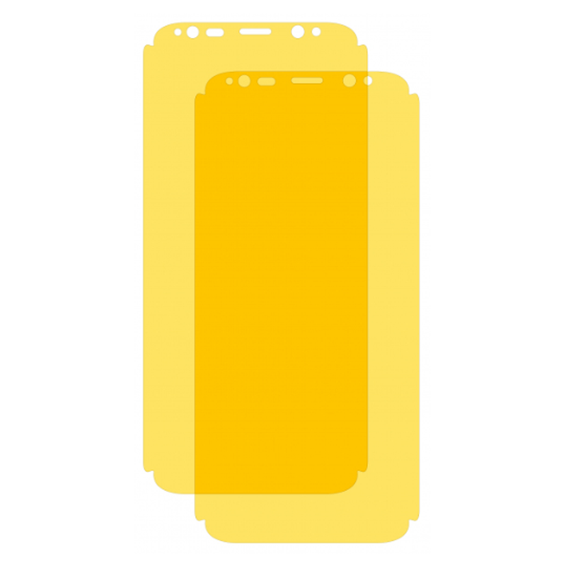 Laptop, Telefoane si Tablete - Telefoane mobile si accesorii - Accesorii Telefoane - Huse telefoane - Husa protectie spate, carcasa, transparent + Folie flexibila fullscreen (Set 2buc) pentru Samsung Galaxy S8, BBL507 - Infinity.ro