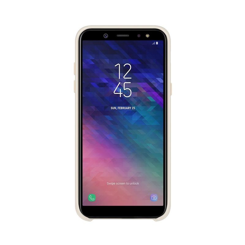 Laptop, Telefoane si Tablete - Telefoane mobile si accesorii - Accesorii Telefoane - Huse telefoane - Husa SAMSUNG pentru Samsung Galaxy A6 2018, termoplastic- silicon, Crem - Infinity.ro