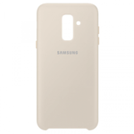Laptop, Telefoane si Tablete - Telefoane mobile si accesorii - Accesorii Telefoane - Huse telefoane - Husa protectie spate ORIGINALA Samsung Galaxy A6 2018, capac de protectie, carcasa, Crem - Auriu, BBL504 - Infinity.ro