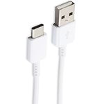 Laptop, Telefoane si Tablete - Telefoane mobile si accesorii - Accesorii Telefoane - Cabluri si adaptoare telefoane - Cablu Date si Incarcare USB-A - USB-C Samsung EP-DN930CWE, 18W, 1.2m, Alb - Infinity.ro