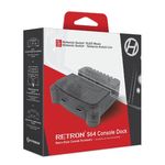 PC, gaming si accesorii - Gaming - Accesorii gaming - Accesorii console gaming - Suport consola Hyperkin Retron S64, pentru Nintendo Switch, gri - Infinity.ro