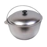 Casa si Gradina - Bucatarie si vesela - Vase pentru gatit - Oale si cratite - Ceaun aluminiu turnat 10l cu capac - Infinity.ro