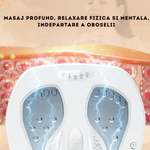 Ingrijire personala si Cosmetice - Sanatate si wellness - Articole wellness - Aparate si dispozitive de masaj - Aparat pentru masat picioare, Ila Product®, Vibratii, Caldura, Terapie magnetica, PuLsatii EMS&TENS, Telecomanda - Infinity.ro
