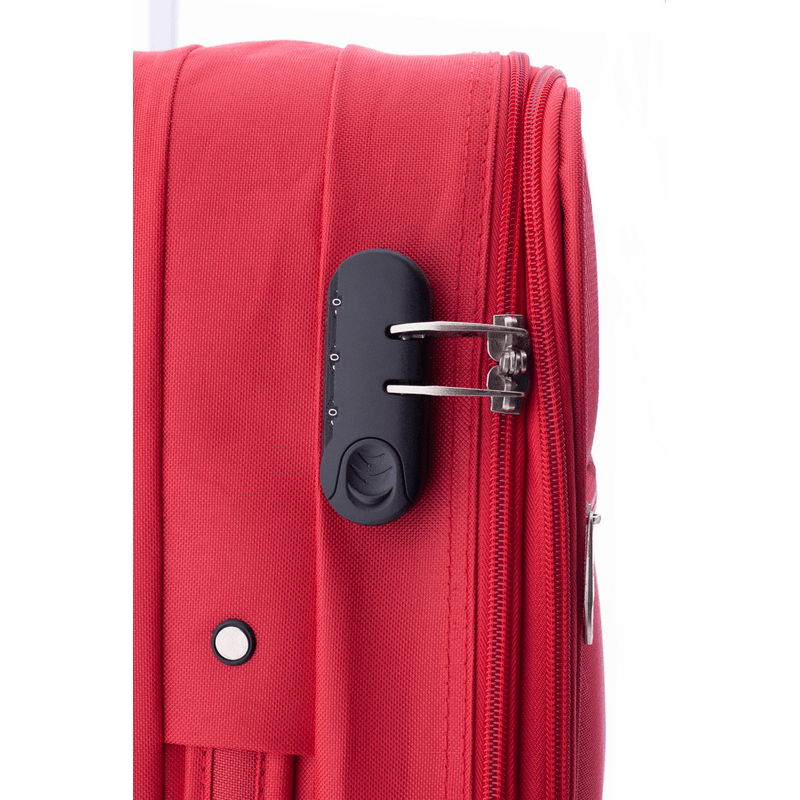 Sport si Outdoor - Articole de voiaj - Trolere - Troler Mediu, Extensibil, 2 Roti, Gladiator, Metro, MG 2111 - 61 cm, Rosu - Infinity.ro