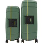 Sport si Outdoor - Articole de voiaj - Trolere - Set Troler, CarryOn, STEWARD, Polipropilena, Cifru TSA, inchidere cu clapeta, 2 Piese, M+L, Verde - Infinity.ro