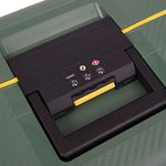 Sport si Outdoor - Articole de voiaj - Trolere - Set Troler, CarryOn, STEWARD, Polipropilena, Cifru TSA, inchidere cu clapeta, 2 Piese, M+L, Verde - Infinity.ro