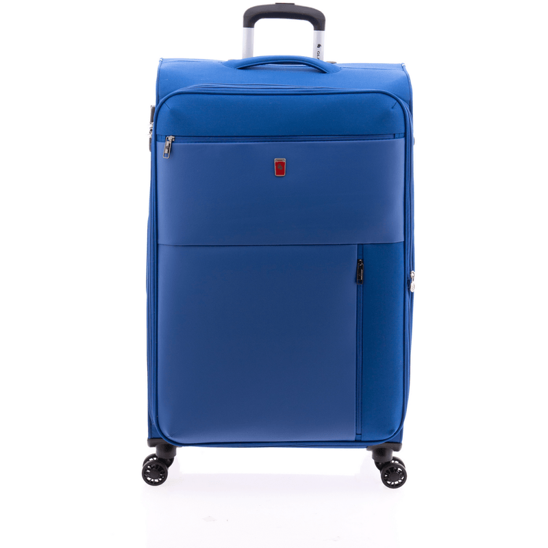 Sport si Outdoor - Articole de voiaj - Trolere - Troler Mare, Extensibil, 4 Roti Duble, Nylon, Gladiator, Arctic, MG 3712 - 78 cm, Albastru - Infinity.ro
