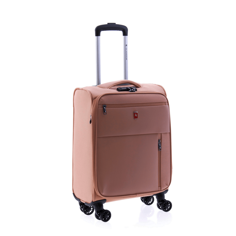 Sport si Outdoor - Articole de voiaj - Trolere - Troler Cabina, 4 Roti Duble, Nylon, Gladiator, Arctic, MG 3710 - 55 cm, Rose - Infinity.ro