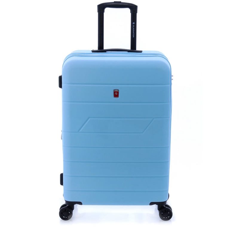 Sport si Outdoor - Articole de voiaj - Trolere - Troler Mediu, Extensibil, ABS, 4 Roti Duble, Gladiator, Mambo, MG 4311 - 65 cm, Albastru Deschis - Infinity.ro