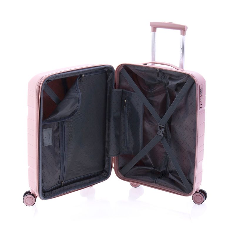 Sport si Outdoor - Articole de voiaj - Trolere - Troler Cabina, Extensibil, Polipropilena, Gladiator Boxing, MG 3810-55 cm, Rose - Infinity.ro