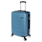 Sport si Outdoor - Articole de voiaj - Trolere - Troler Mediu, Seagull, ABS, 4 Roti Duble, SG 176 - 66 cm, Albastru - Infinity.ro