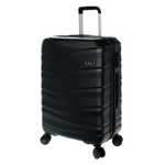 Sport si Outdoor - Articole de voiaj - Trolere - Troler Mediu, Stelxis, ABS, 4 Roti Duble, Cifru TSA, ST 533 - 67 cm, Negru - Infinity.ro