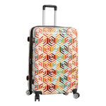 Sport si Outdoor - Articole de voiaj - Trolere - Troler Mare Extensibil Madisson SW36820G, Policarbonat, 4 Roti Duble, 77 cm, Multicolor - Infinity.ro