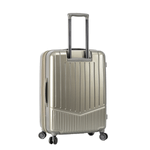 Sport si Outdoor - Articole de voiaj - Trolere - Troler Mare Extensibil Snowball SW31403, Policarbonat, 4 Roti Duble, Cifru TSA, 77 cm, Auriu - Infinity.ro