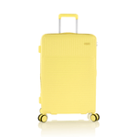 Sport si Outdoor - Articole de voiaj - Trolere - Troler Mediu, Extensibil, Heys, Pastel, Policarbonat, 4 Roti Duble, HY10155, 66 cm, Galben - Infinity.ro