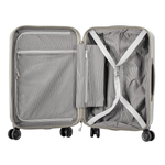 Sport si Outdoor - Articole de voiaj - Trolere - Troler Cabina Snowball SW31403, Compartiment Laptop 14"-15", Policarbonat, 4 Roti Duble, Cifru TSA, 55 cm, Auriu - Infinity.ro