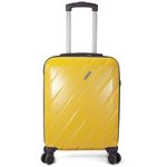 Sport si Outdoor - Articole de voiaj - Trolere - Set 3 trolere Benzi BZ 5787, ABS, cifru TSA, 4 roti duble, galben - Infinity.ro