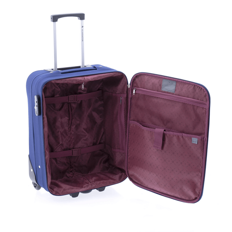 Sport si Outdoor - Articole de voiaj - Trolere - Troler Cabina, 2 Roti, Gladiator, Metro, MG 2110 - 52 cm, Albastru - Infinity.ro