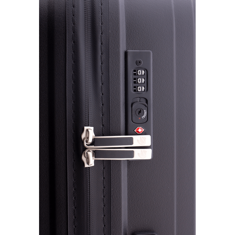 Sport si Outdoor - Articole de voiaj - Trolere - Troler Mare, Gladiator, Ocean, Polipropilena, Cifru TSA, MG 4212 - 77 cm, Negru - Infinity.ro