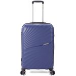 Sport si Outdoor - Articole de voiaj - Trolere - Troler mare Benzi BZ 5755, polipropilena, cifru TSA, 4 roti duble, 76 cm, albastru - Infinity.ro