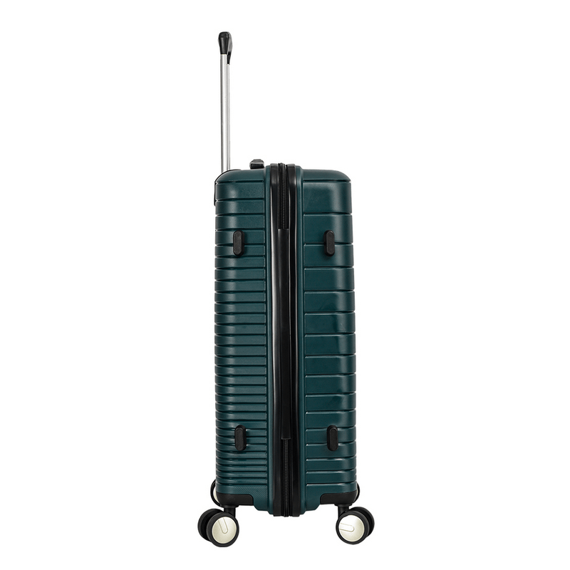 Sport si Outdoor - Articole de voiaj - Trolere - Troler Mediu Madisson SW33703, Polipropilena, 4 Roti Duble, Cifru, 65 cm, Verde inchis - Infinity.ro