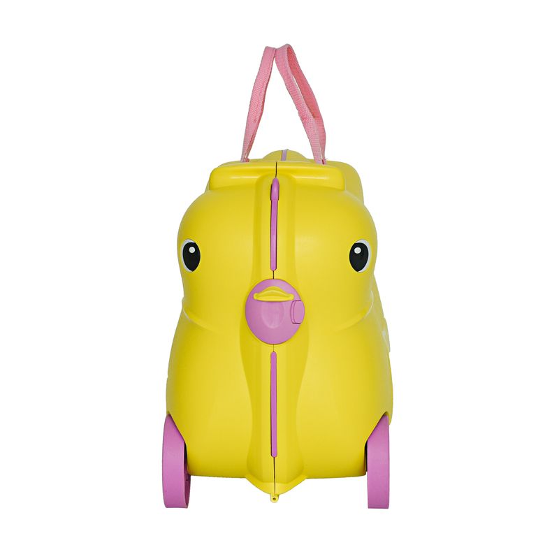 Sport si Outdoor - Articole de voiaj - Trolere - Troler Copii, Snowball, Polipropilena, 4 Roti, SW73101, 49 cm, Galben - Infinity.ro