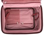 Sport si Outdoor - Articole de voiaj - Trolere - Troler Mediu Extensibil Snowball SW31403, Policarbonat, 4 Roti Duble, Cifru TSA, 67 cm, Grena - Infinity.ro