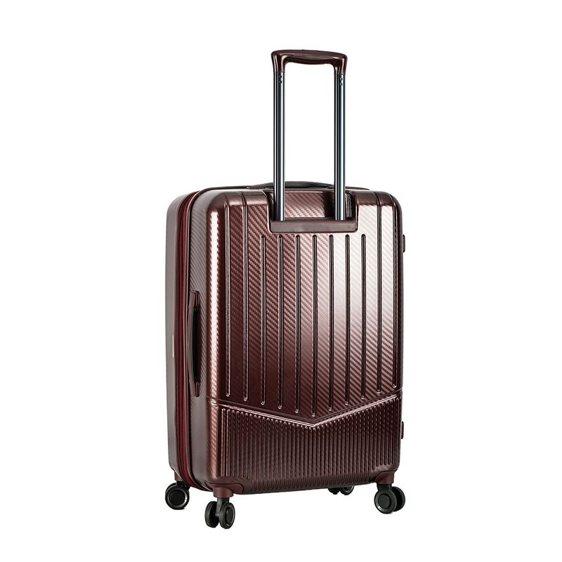 Sport si Outdoor - Articole de voiaj - Trolere - Troler Mare Extensibil Snowball SW31403, Policarbonat, 4 Roti Duble, Cifru TSA, 77 cm, Grena - Infinity.ro