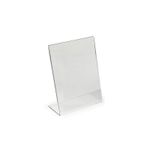 Carti si Birotica - Birotica - Accesorii de birou - Alte accesorii birou - Suport meniu plexi transparent A5 L portret - Infinity.ro