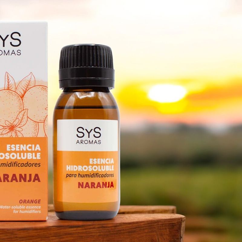 Casa si Gradina - Decoratiuni - Aromaterapie si lumanari - Uleiuri esentiale aromaterapie - Esenta naturala Brumaroma difuzor/umidificator SyS Aromas, Portocala 50 ml - Infinity.ro