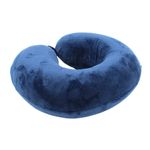 Sport si Outdoor - Articole de voiaj - Accesorii articole de voiaj - Perna de calatorie, pentru adulti, culoare bleumarin, din spuma cu memorie, 30 cm - Infinity.ro
