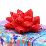 Carti si Birotica - Birotica - Articole ambalare - Set 10 stelute autoadezive, 9 cm, Brizzolari, culoarea rosu mat - Infinity.ro