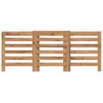 Casa si Gradina - Termice - Calorifere si accesorii - Accesorii calorifere - Masca pentru calorifer stejar artizanal 205x21,5x83,5 cm lemn, design șipci orizontale - Infinity.ro
