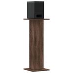 Casa si Gradina - Mobilier - Biblioteci si rafturi - Etajere - Noptiere, 2 buc., maro stejar, 30x30x80 cm, lemn prelucrat - Infinity.ro