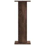 Casa si Gradina - Mobilier - Biblioteci si rafturi - Etajere - Noptiere, 2 buc., maro stejar, 30x30x80 cm, lemn prelucrat - Infinity.ro