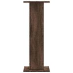 Casa si Gradina - Mobilier - Biblioteci si rafturi - Etajere - Noptiere, 2 buc., maro stejar, 30x30x80 cm, lemn prelucrat - Infinity.ro