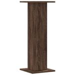 Casa si Gradina - Mobilier - Biblioteci si rafturi - Etajere - Noptiere, 2 buc., maro stejar, 30x30x80 cm, lemn prelucrat - Infinity.ro