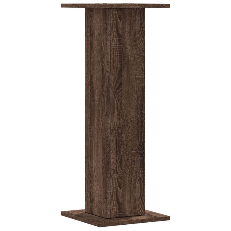 Casa si Gradina - Mobilier - Biblioteci si rafturi - Etajere - Noptiere, 2 buc., maro stejar, 30x30x80 cm, lemn prelucrat - Infinity.ro