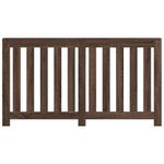 Casa si Gradina - Termice - Calorifere si accesorii - Accesorii calorifere - Masca pentru calorifer stejar maro 149x20x82 cm lemn prelucrat, design lamele verticale - Infinity.ro