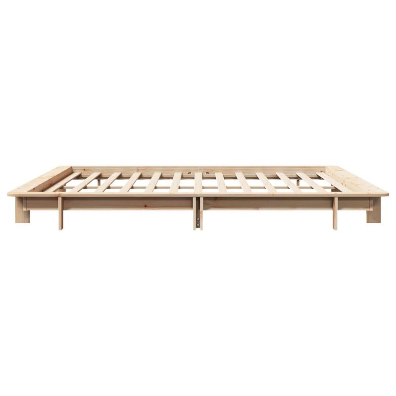 Casa si Gradina - Mobilier - Paturi si accesorii - Paturi - Cadru de pat fara saltea, 180x200 cm, lemn masiv pin - Infinity.ro