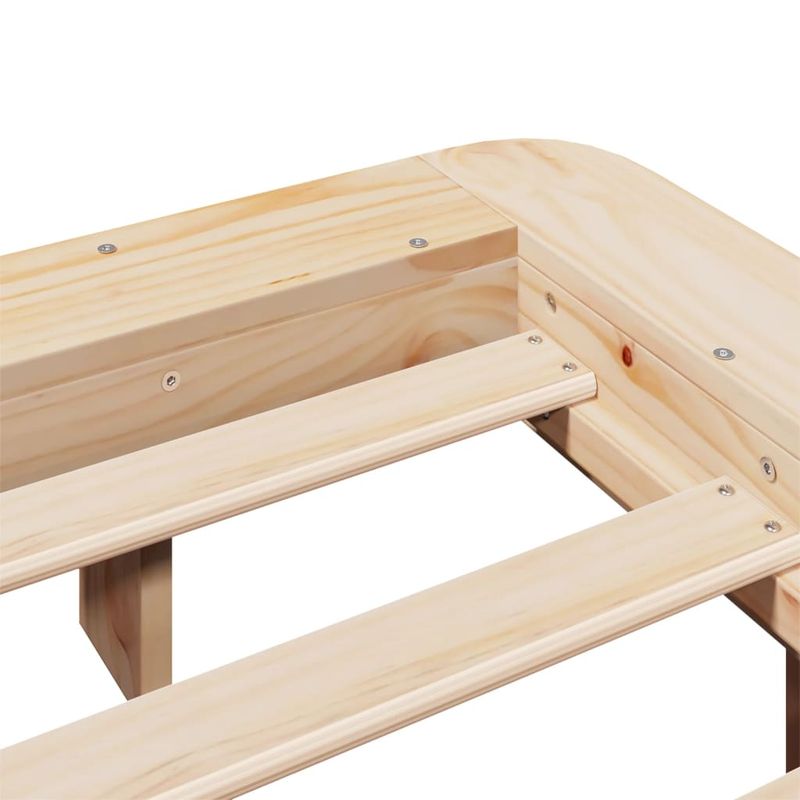 Casa si Gradina - Mobilier - Paturi si accesorii - Paturi - Cadru de pat fara saltea, 180x200 cm, lemn masiv pin - Infinity.ro