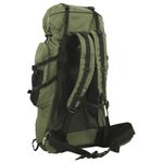 Sport si Outdoor - Articole de voiaj - Rucsacuri - Rucsac de drumetie, verde kaki, 80 L, tesatura oxford - Infinity.ro