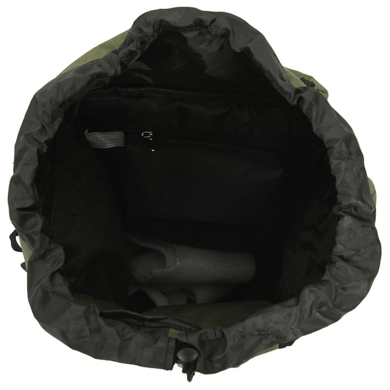 Sport si Outdoor - Articole de voiaj - Rucsacuri - Rucsac de drumetie, verde kaki, 80 L, tesatura oxford - Infinity.ro