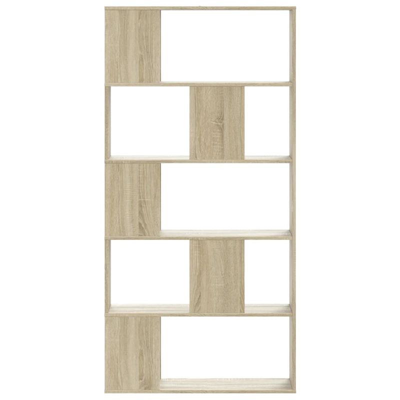 Casa si Gradina - Mobilier - Biblioteci si rafturi - Biblioteci - Biblioteca cu 5 niveluri stejar sonoma 80,5x23,5x162,5 cm lemn - Infinity.ro