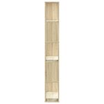 Casa si Gradina - Mobilier - Biblioteci si rafturi - Biblioteci - Biblioteca cu 5 niveluri stejar sonoma 80,5x23,5x162,5 cm lemn - Infinity.ro