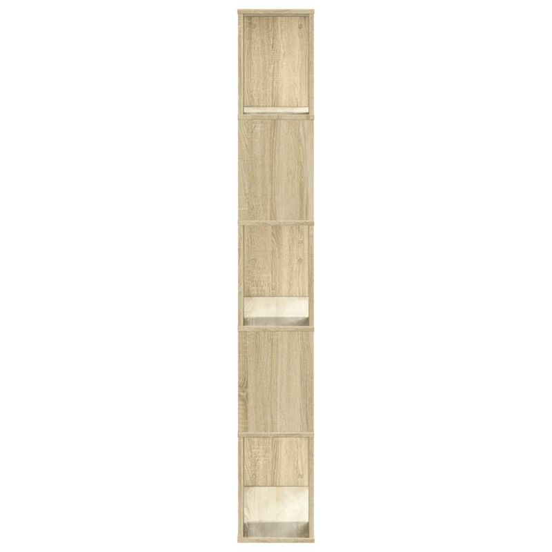 Casa si Gradina - Mobilier - Biblioteci si rafturi - Biblioteci - Biblioteca cu 5 niveluri stejar sonoma 80,5x23,5x162,5 cm lemn - Infinity.ro