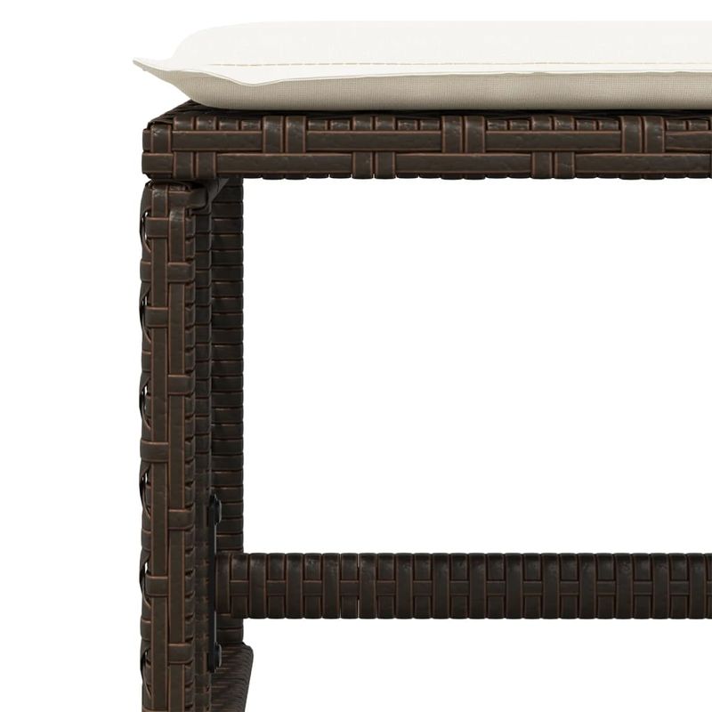 Casa si Gradina - Gradina si terasa - Mobilier exterior - Seturi mobila gradina - Set mobilier de gradina cu perne, 15 piese, maro, poliratan - Infinity.ro